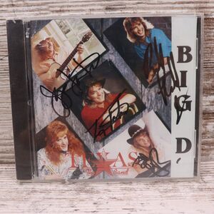 Texas The Band Bid D Autographed CD New Sealed 1991 Dymon Records BMI TTB-126-CD